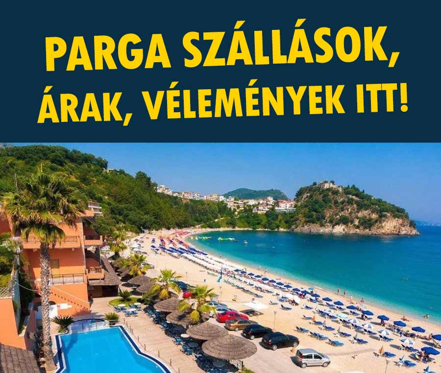 Görögország Parga nyaralás szállás apartman szálloda