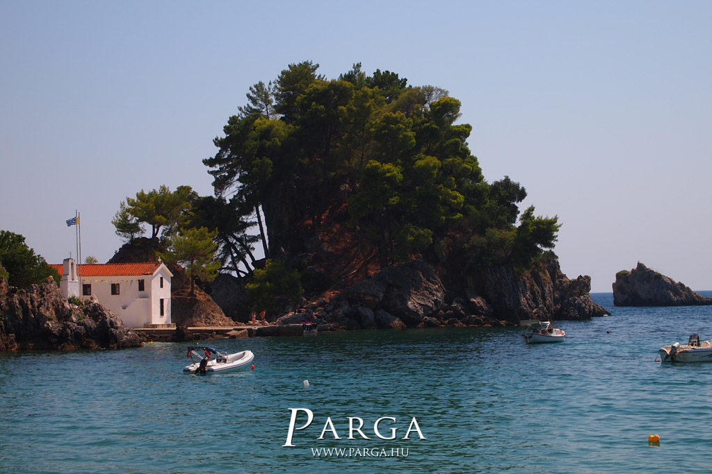 Panagia sziget Parga